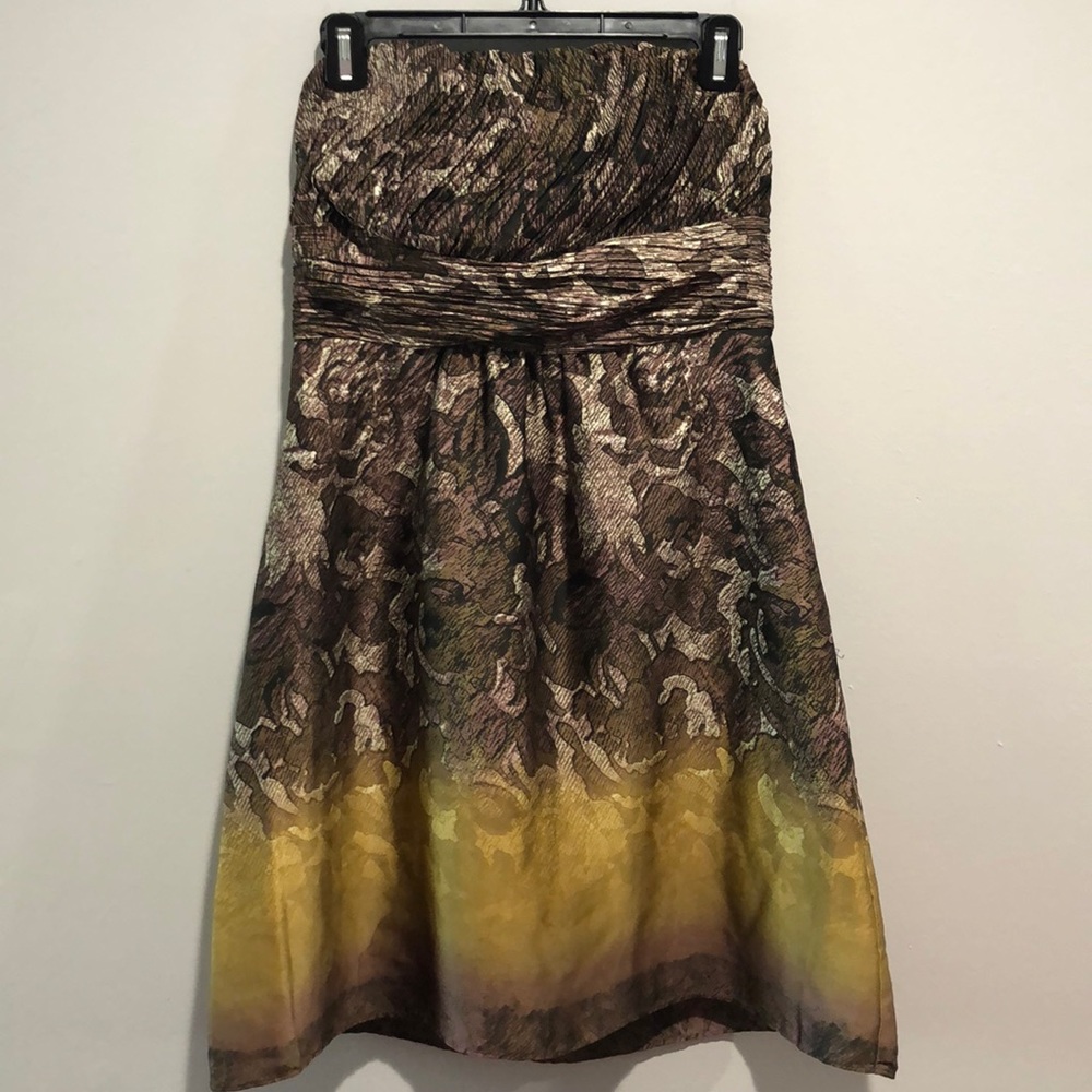 Strapless dress, size 6